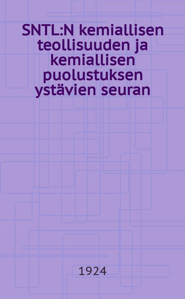 SNTL:N kemiallisen teollisuuden ja kemiallisen puolustuksen ystävien seuran (Dobrohim) säännöt = Устав(Доброхим) химической промышленности СССР и общества друзей химической обороны