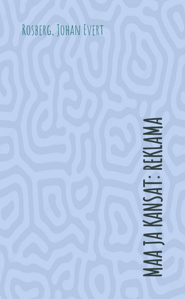 Maa ja kansat : Reklama