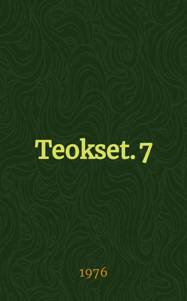 Teokset. 7