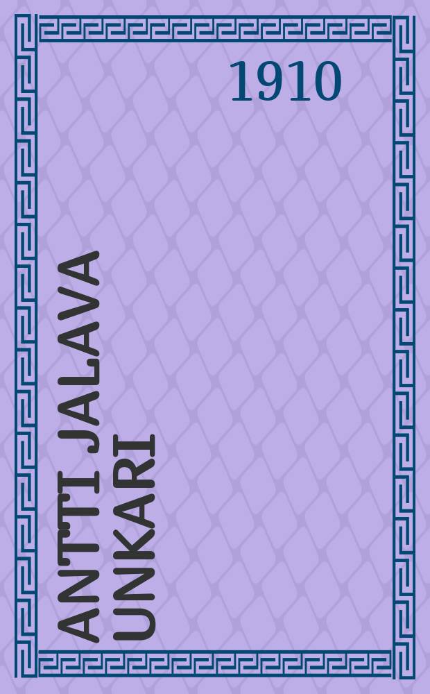 Antti Jalava Unkari