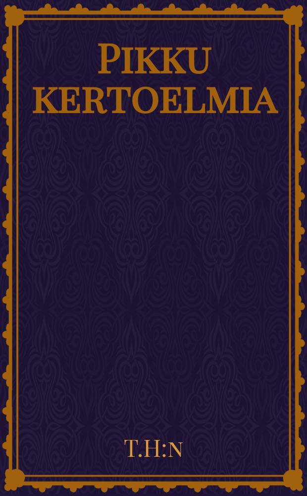 Pikku kertoelmia