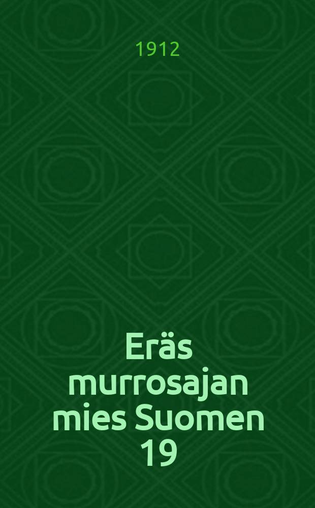 Eräs murrosajan mies Suomen 19:nnen vuosisadan teologiassa