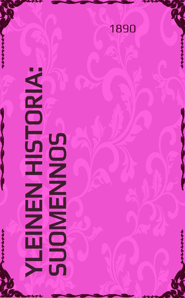 Yleinen historia : Suomennos
