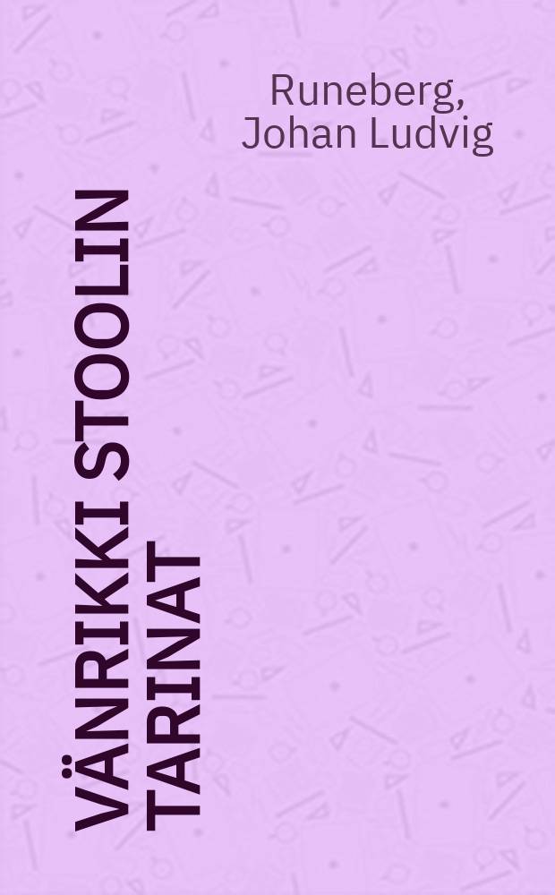 Vänrikki Stoolin tarinat