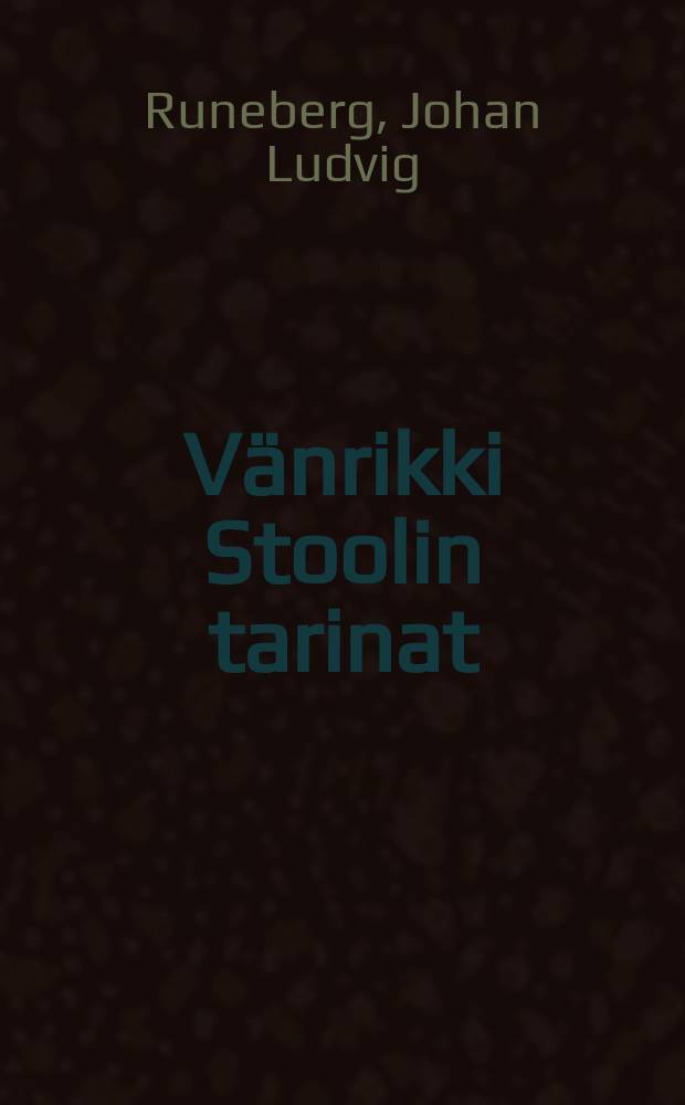 Vänrikki Stoolin tarinat