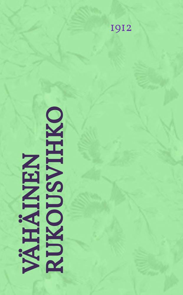 V&auml;h&auml;inen rukousvihko