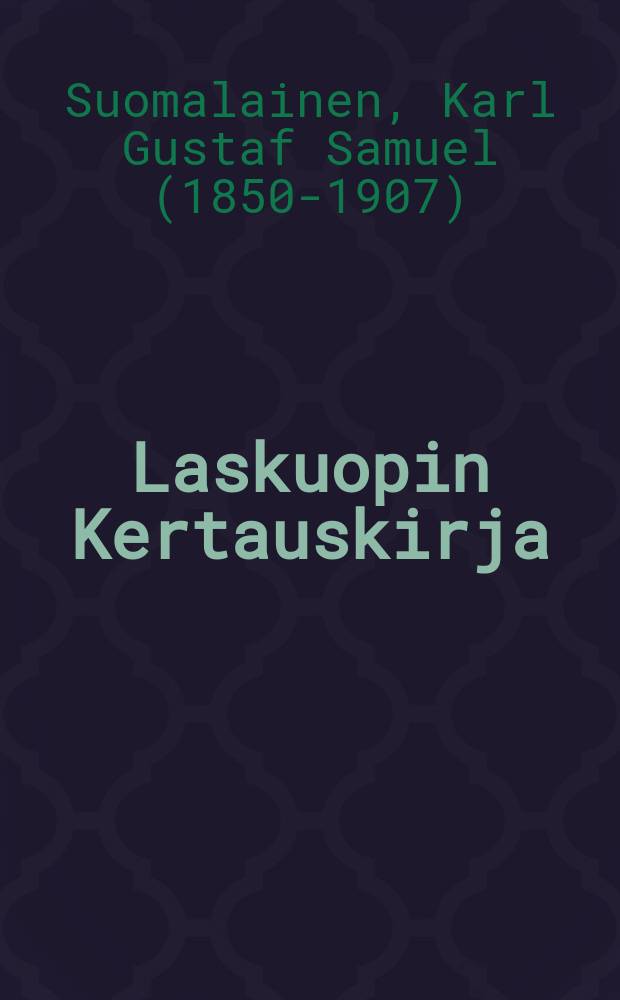 Laskuopin Kertauskirja