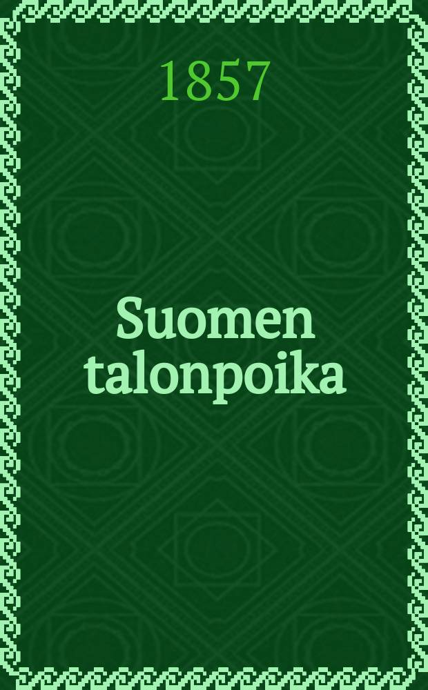 Suomen talonpoika