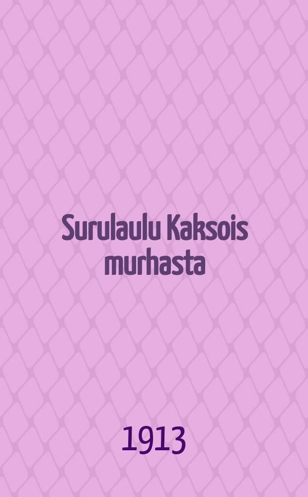 Surulaulu Kaksois murhasta