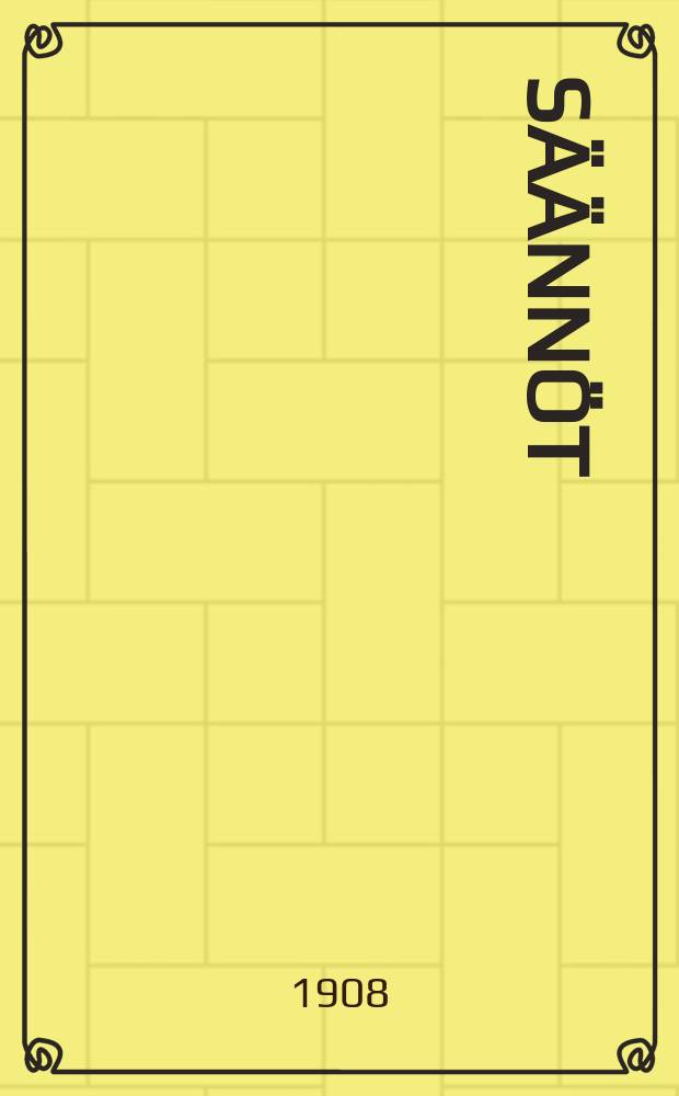 S&auml;&auml;nn&ouml;t