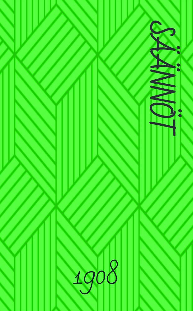 S&auml;&auml;nn&ouml;t