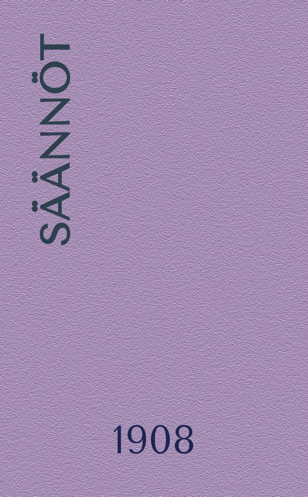 S&auml;&auml;nn&ouml;t