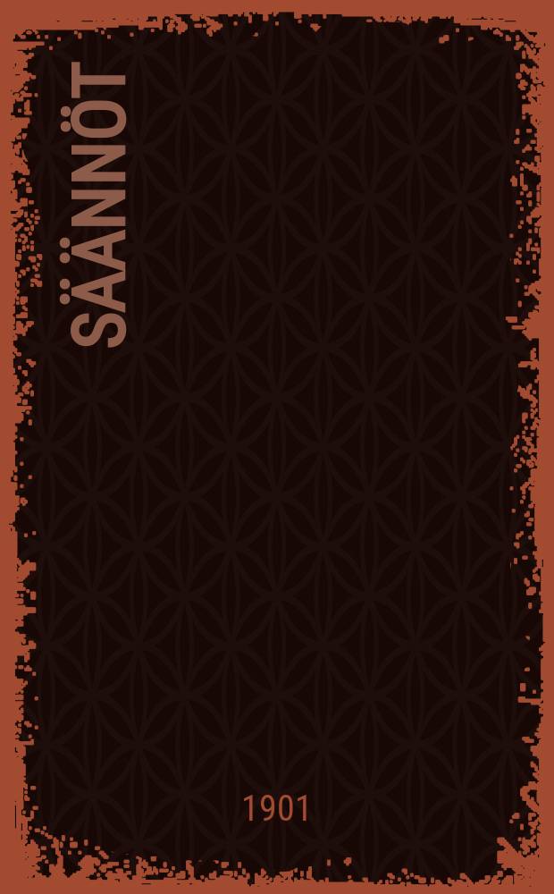 S&auml;&auml;nn&ouml;t