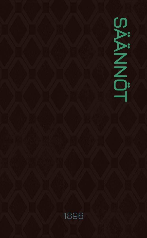 S&auml;&auml;nn&ouml;t