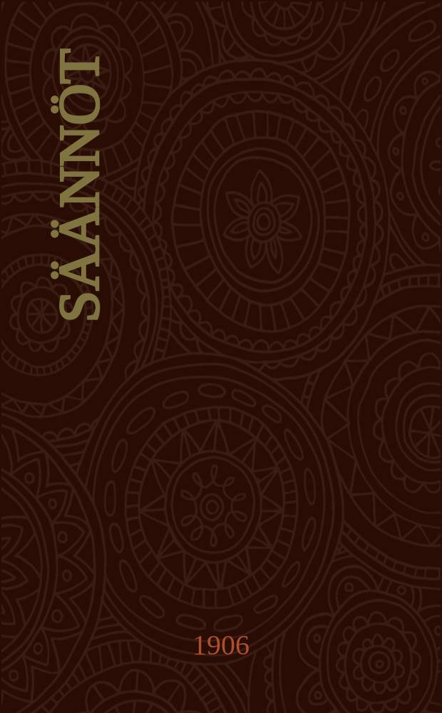 S&auml;&auml;nn&ouml;t