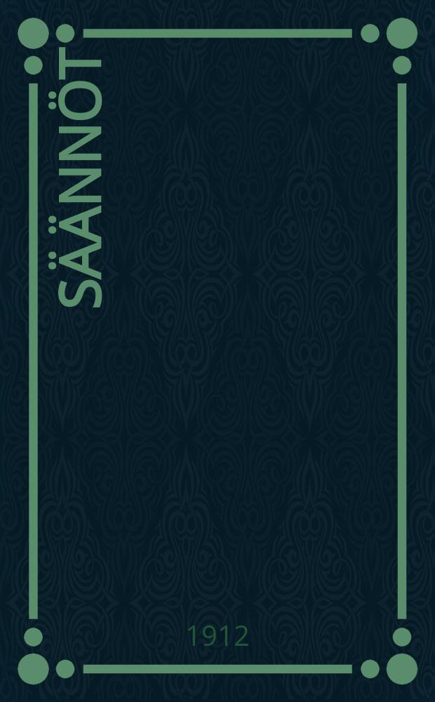 S&auml;&auml;nn&ouml;t