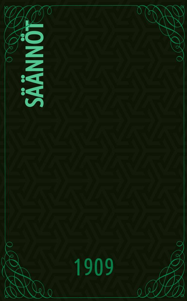 S&auml;&auml;nn&ouml;t