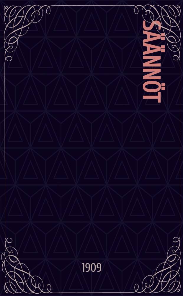 S&auml;&auml;nn&ouml;t