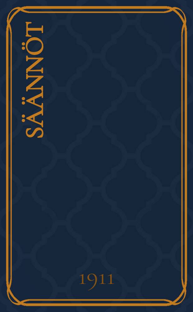 S&auml;&auml;nn&ouml;t