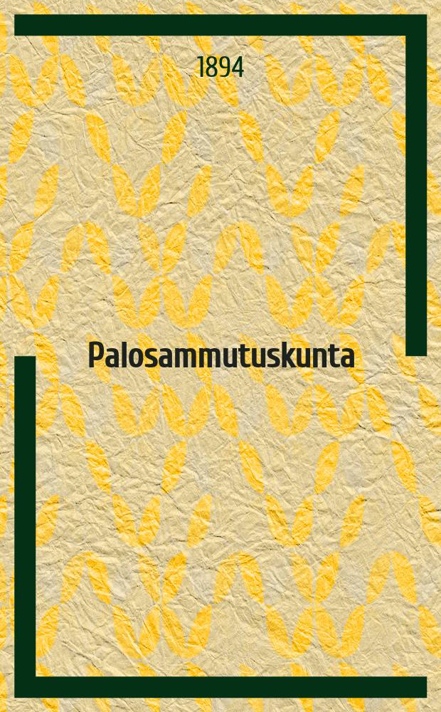 Palosammutuskunta