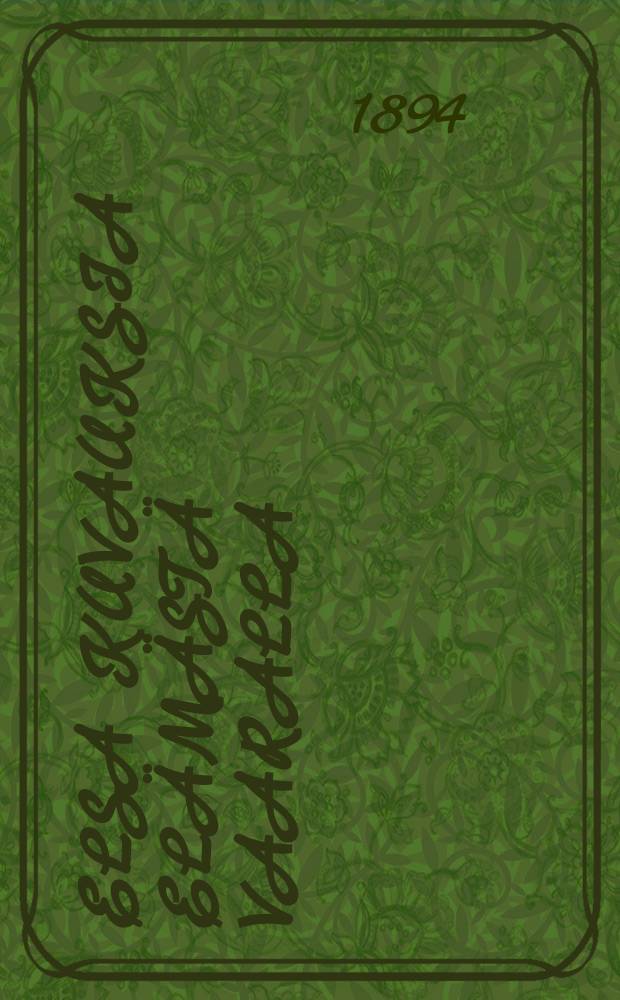 Elsa kuvauksia elämästä vaaralla