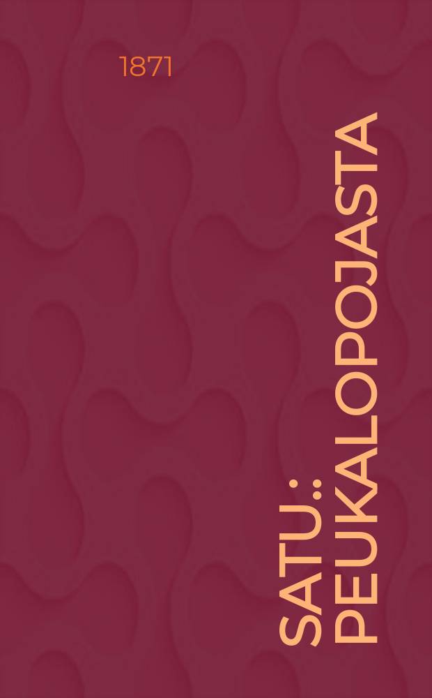 Satu. : Peukalopojasta = Сказка о мальчике-с-пальчик