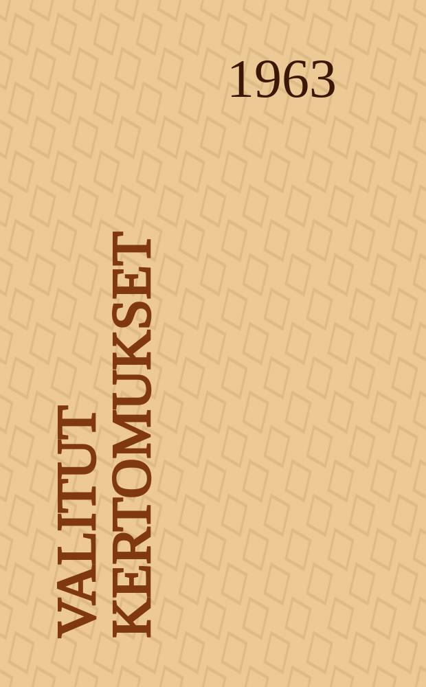 Valitut kertomukset