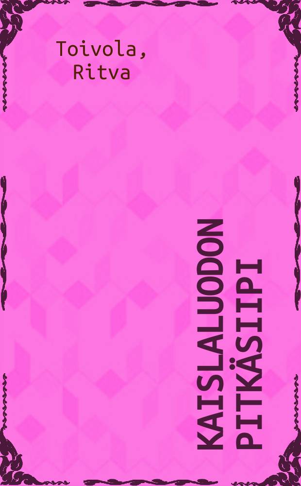 Kaislaluodon Pitk&auml;siipi : satu
