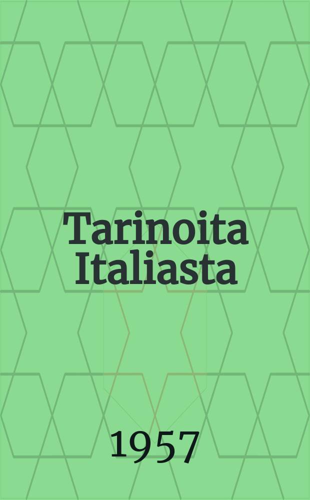 Tarinoita Italiasta