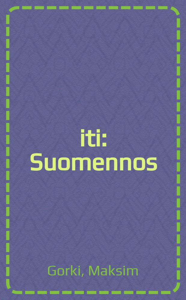 Äiti : Suomennos