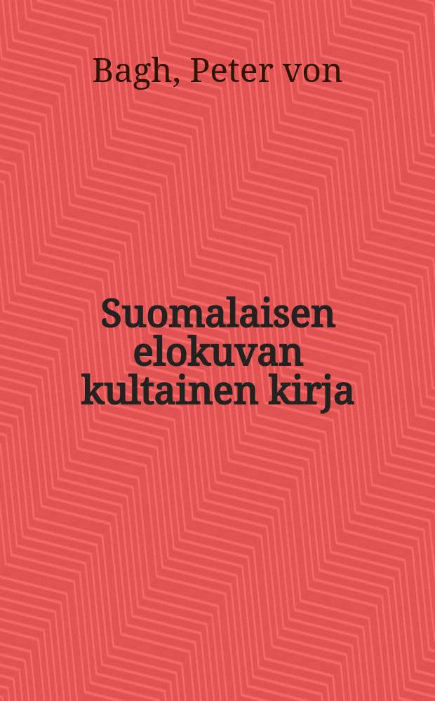 Suomalaisen elokuvan kultainen kirja