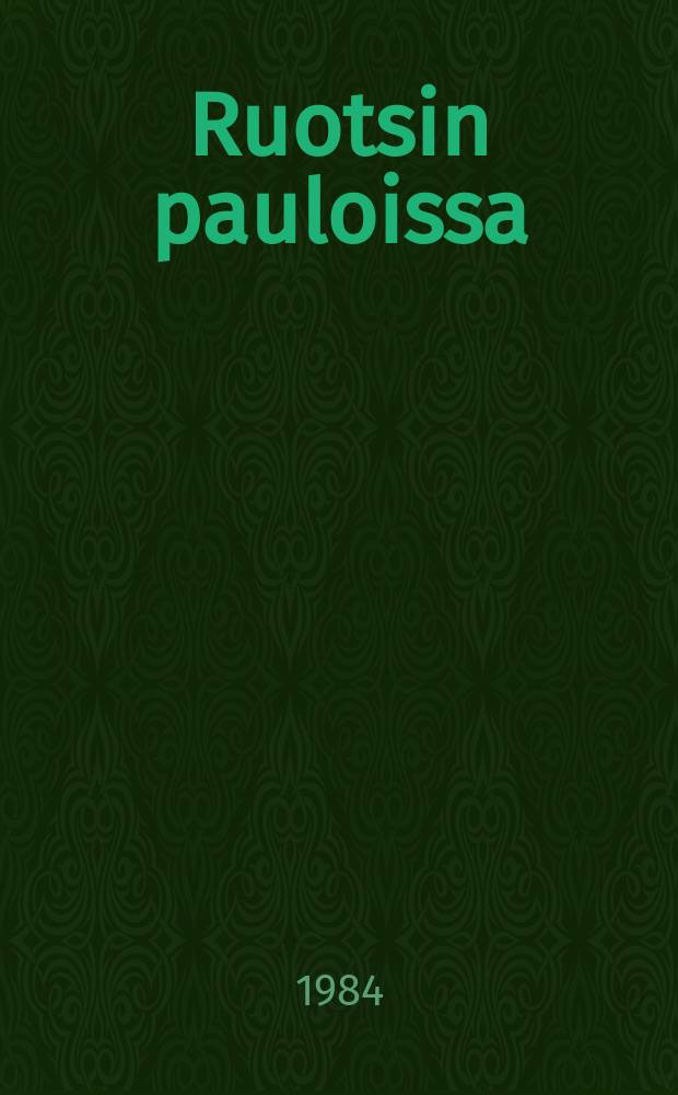 Ruotsin pauloissa