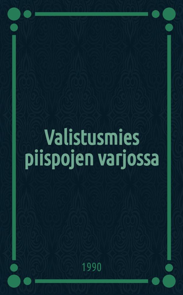 Valistusmies piispojen varjossa : laamanni JohanGezelius-Olivecreutzin el&auml;m&auml; 1721-1804