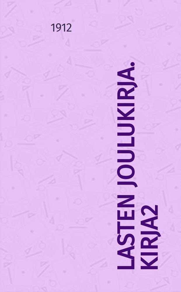 Lasten joulukirja. kirja2
