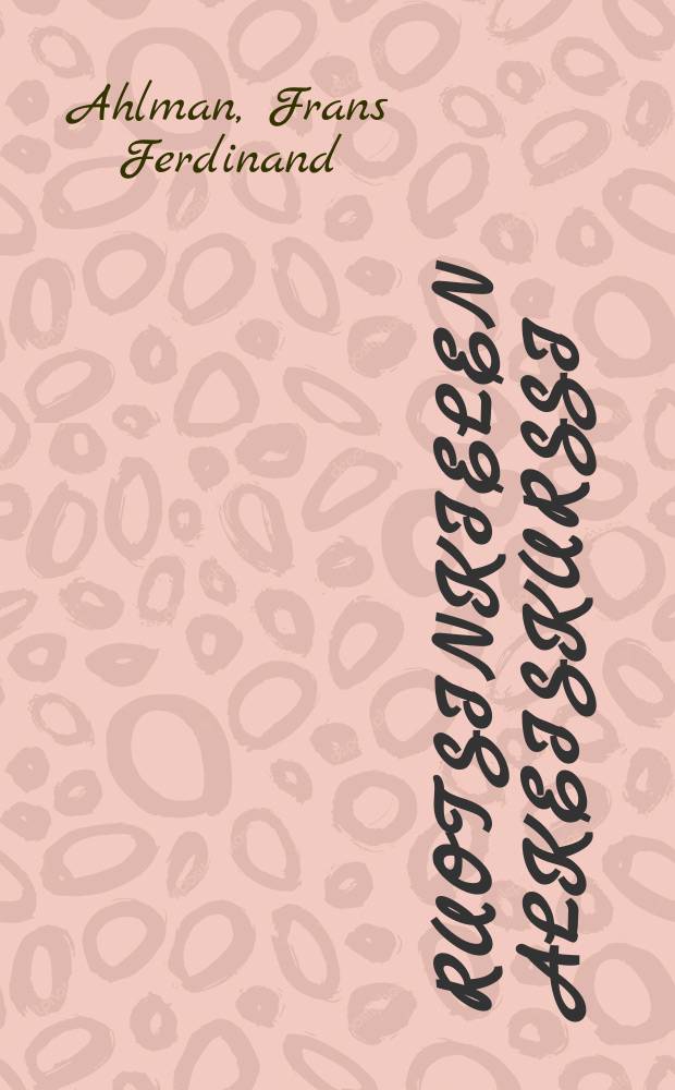 Ruotsinkielen alkeiskurssi