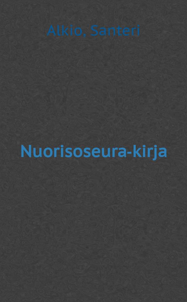 Nuorisoseura-kirja