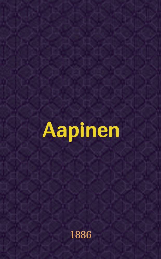 Aapinen