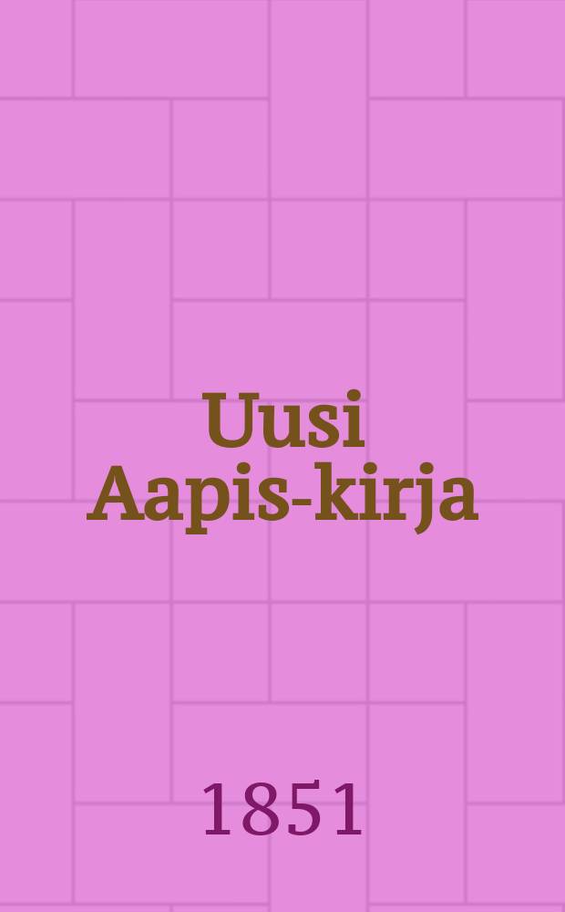 Uusi Aapis-kirja