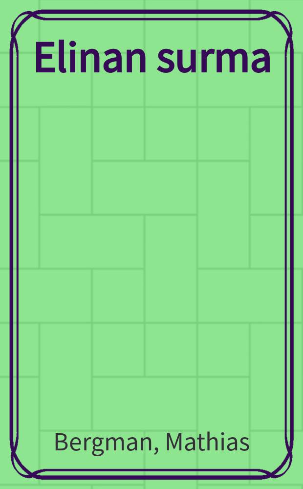 Elinan surma