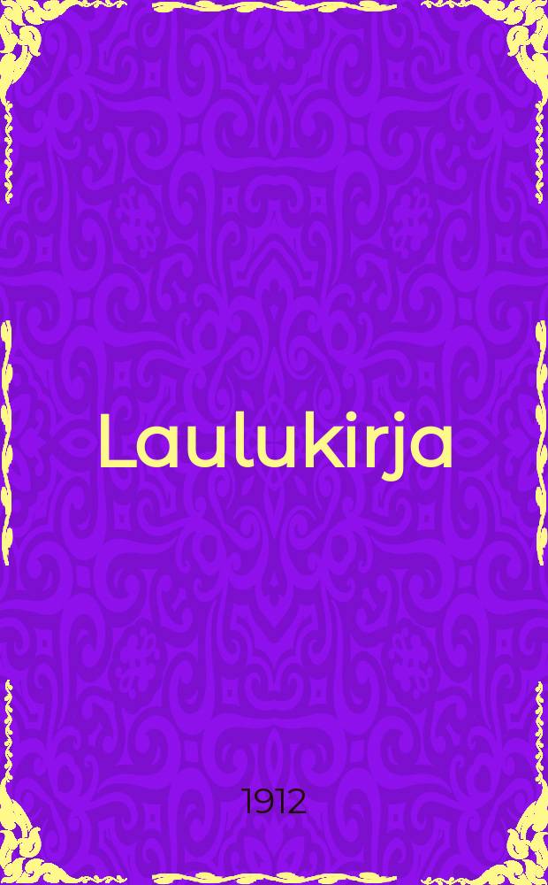Laulukirja
