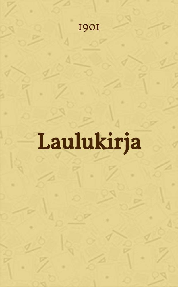 Laulukirja