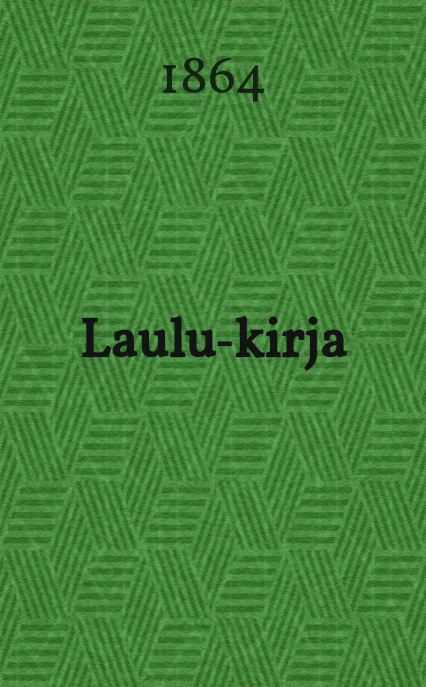 Laulu-kirja