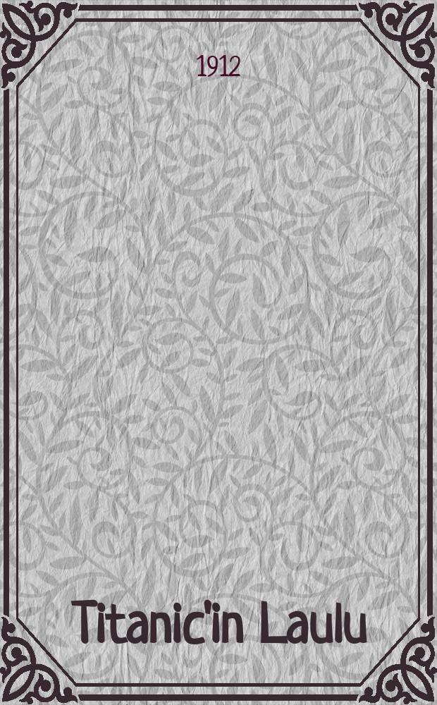 Titanic'in Laulu