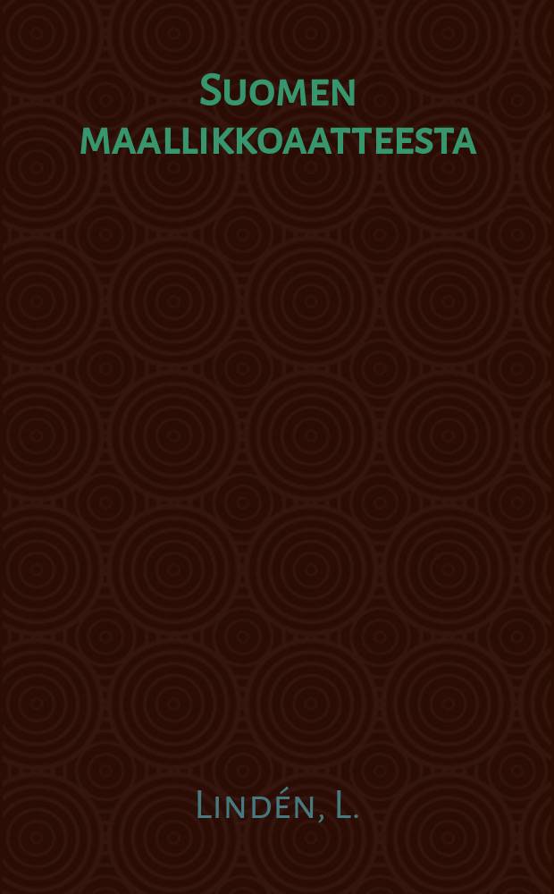 Suomen maallikkoaatteesta