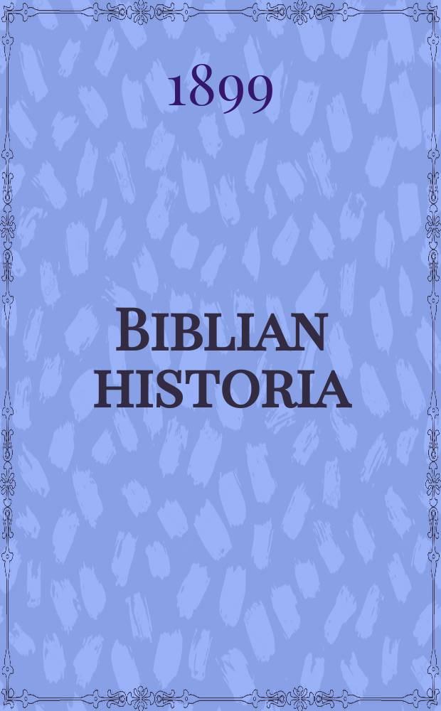 Biblian historia