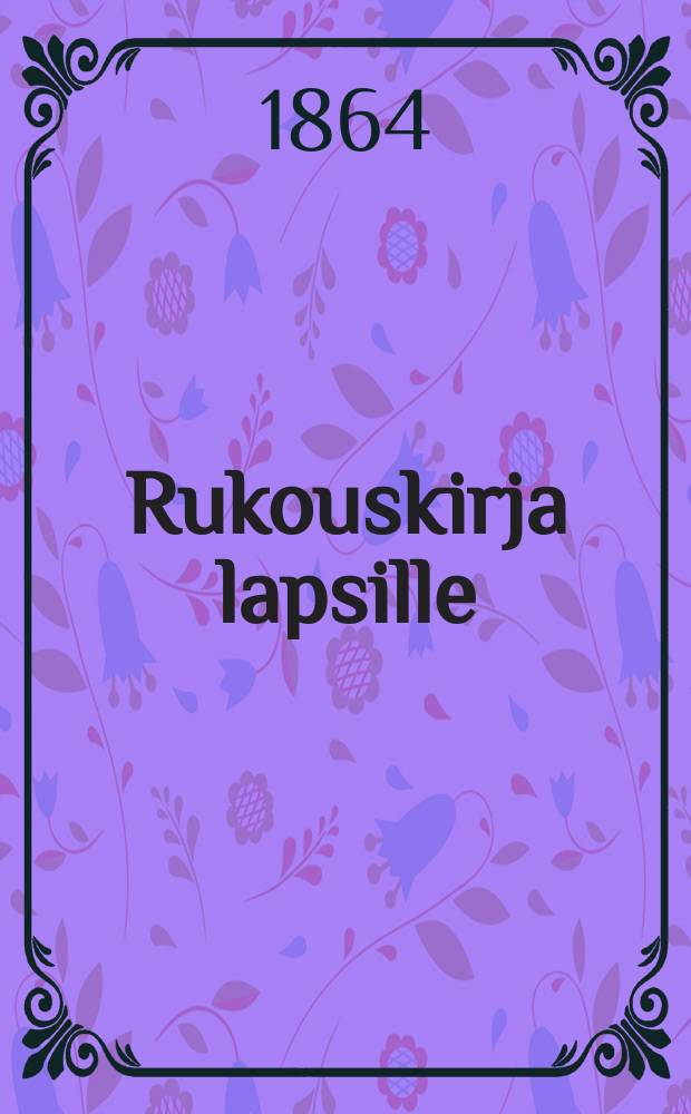 Rukouskirja lapsille