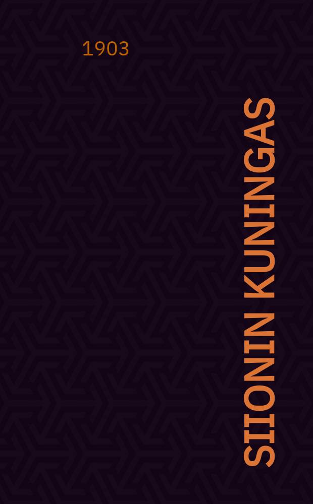 Siionin kuningas
