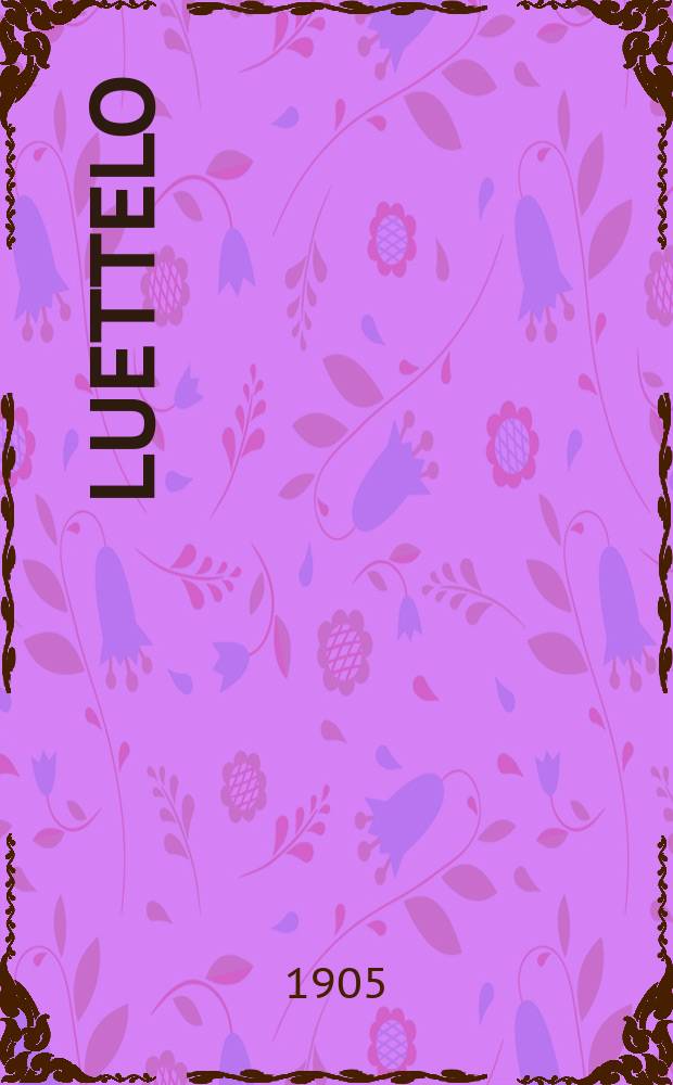 Luettelo