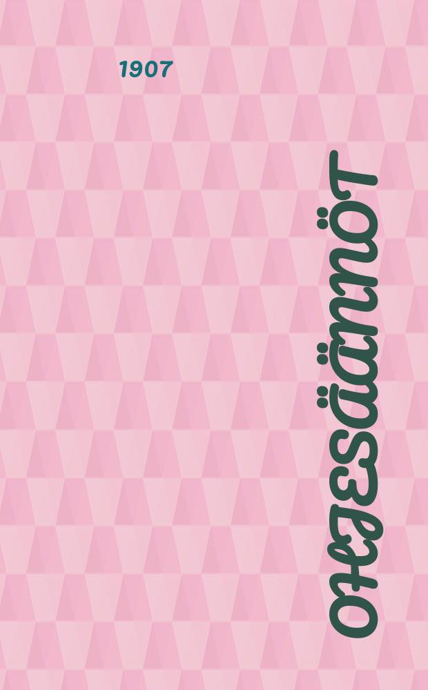 Ohjes&auml;&auml;nn&ouml;t