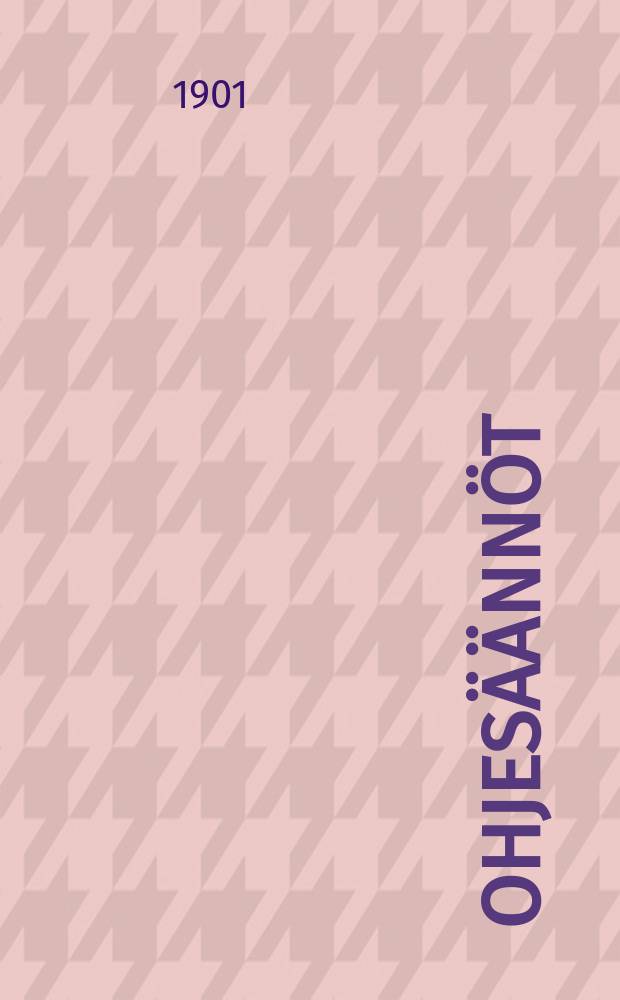 Ohjesäännöt